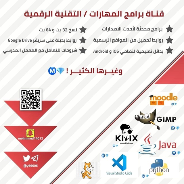 💻 قناة (البرامج) & (البدائل التعليمية) 📱